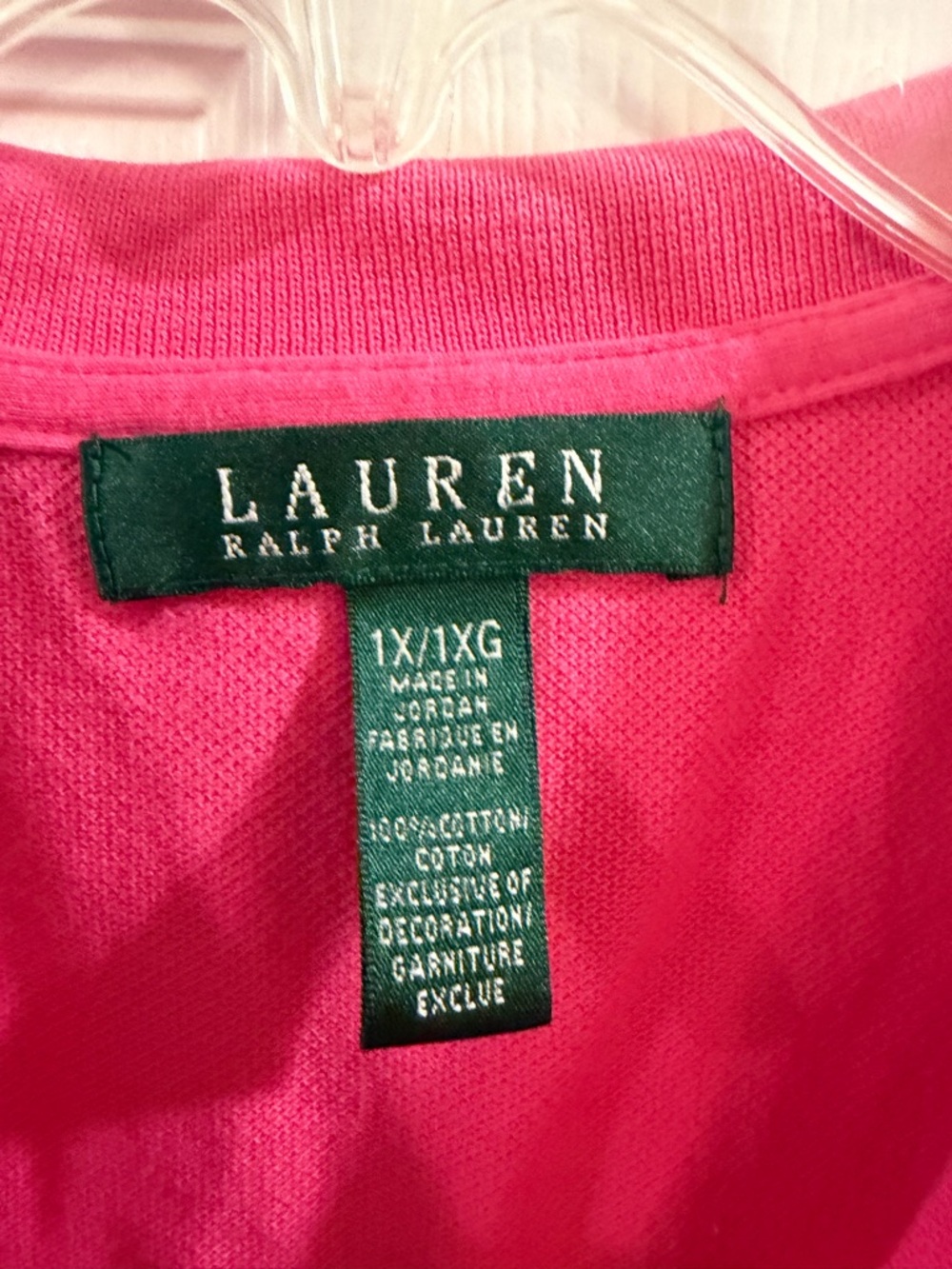 Ralph Lauren Women’s Bright Pink Polo Shirt - Picture 4 of 5